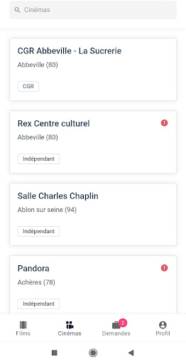 Cinego Mobile Screen 2