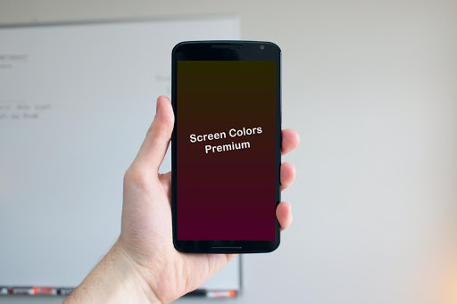 Android application Screen Colors Premium (Burn-in screenshort
