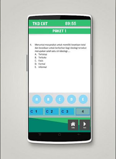 Kunci Jawaban TKD Cat CPNS 100 lulus