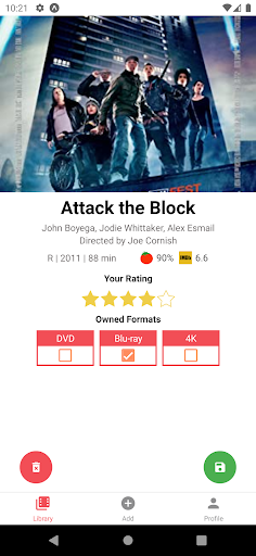 MovieKeeper Screen 2
