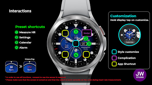 JW062 jwstudio watchface Screen 3