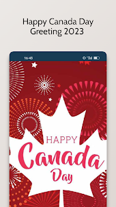 Happy Canada Day Greeting 2023