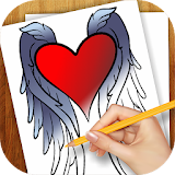 Learn To Draw Valentine Hearts icon