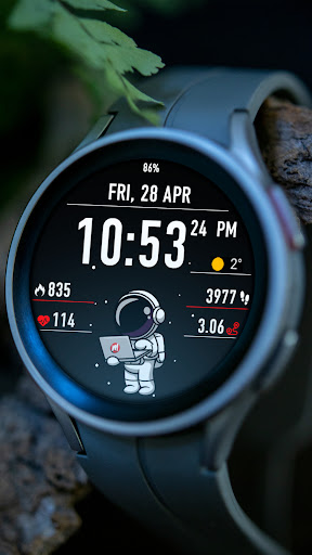DIGI COSMIC Animated Watchface