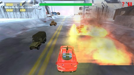 Car Racing Shooting Game