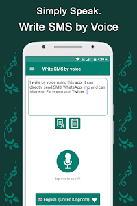 Write SMS by Voice Unknown