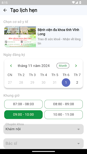 BVĐK Vĩnh Long screenshot 2