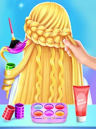 Braided Hair Salon Girls Games