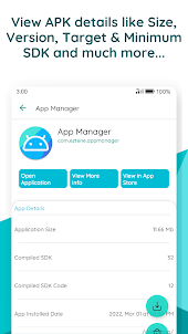 App Manager - Find APK Details