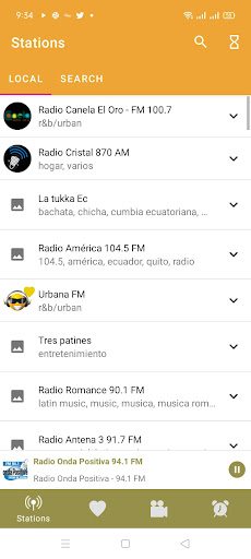 Radio Ecuador: Online FM Screen 3