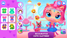 Unicorn Dress up games kidsのおすすめ画像3