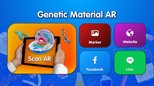 Android application Genetic Material (AR) screenshort