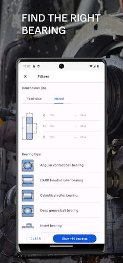 SKF Bearing Assist Screen 3