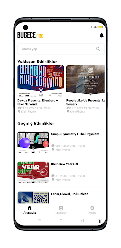 Android application BUGECE Pro screenshort