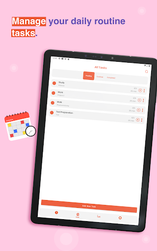 Screenshot of Pomodoro Timer & Focus Planner