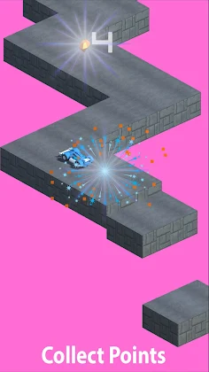ZigZag Speedy Car Racing 3D - Screenshot 2