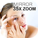 Mirror 35x Zoom for Contact Lenses and Makeup icon