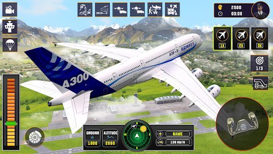 Real Airplane Flight Sim 3D