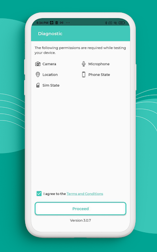 Cashify Diagnose Screen 2