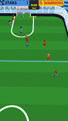 Retro Indoor Soccer Game 3D - Screenshot 2