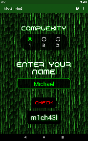 Hacker Name screenshot