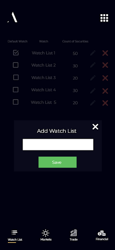 ALPHA CAPITAL Screen 2