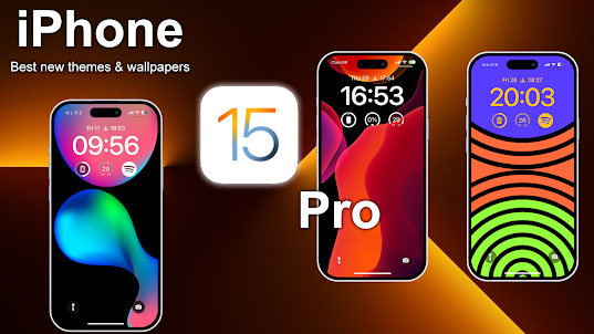 iPhone 15 Pro Launcher: Theme