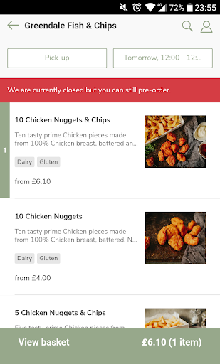 Greendale Fish & Chips Screen 2
