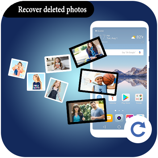Recover deleted photos Restore  Icon
