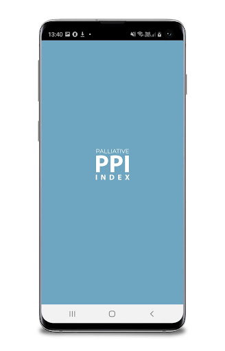 Android application Palliative Prognostic Index screenshort