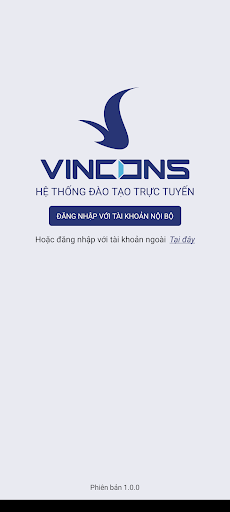 Android application Vincons E-Learning screenshort