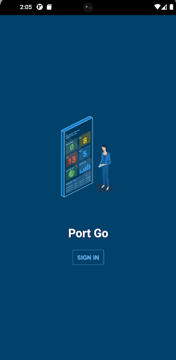 Android application Port Go screenshort