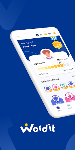 Android application Wordit screenshort