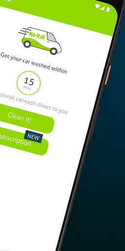 NoH2O on demand Screen 2