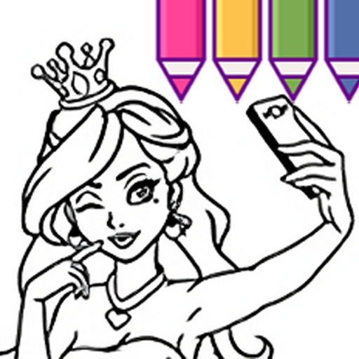Coloring Princess Pages Kids