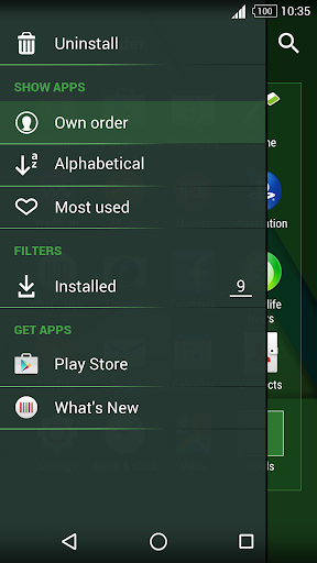 MonoChrome Green for Xperia Screen 3