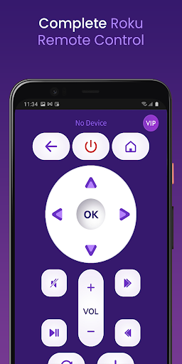 ROKU TvRemote Control Screen 3