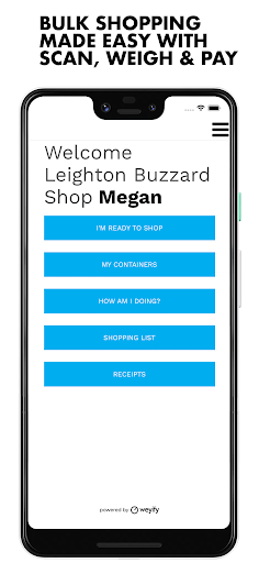 Android application Mimic Self Checkout screenshort