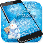 Ice Frozen Keyboard theme  Icon