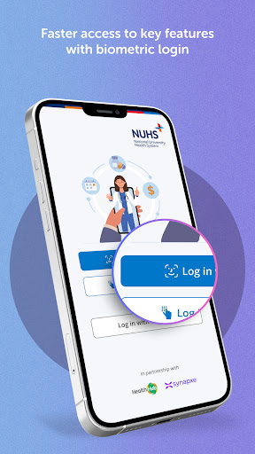 Android application NUHS App screenshort