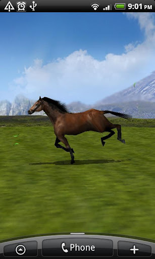 Android application VA Horse Wallpaper LITE screenshort