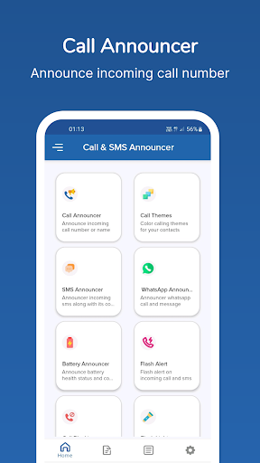 Android application Caller Name Announcer App screenshort