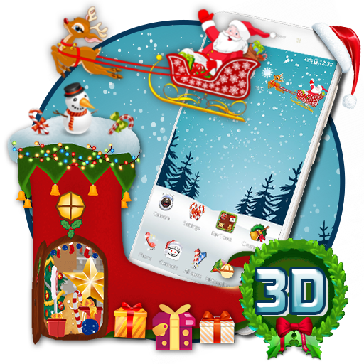 3d Merry Christmas Happy New Year 18 Theme Google Play 應用程式