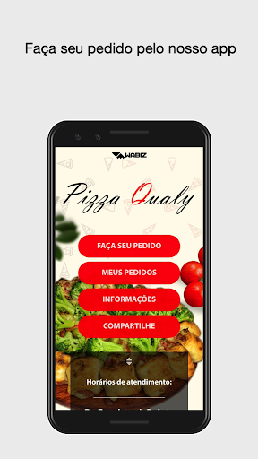 Android application Pizza Qualy screenshort