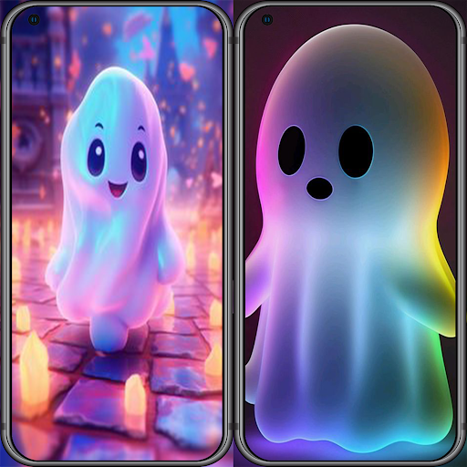 Wallpaper Ghost Cute
