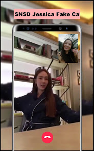 Captura de Pantalla 5 SNSD Jessica Fake Call android