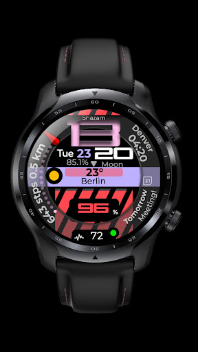 Digital Watch Face CUE123 screenshot 4