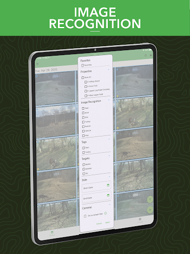 Screenshot of Reconyx Connect