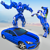 Real Horse Robot Transforming Games - Robot Car 3D