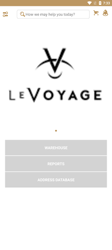 Android application LeVoyage screenshort